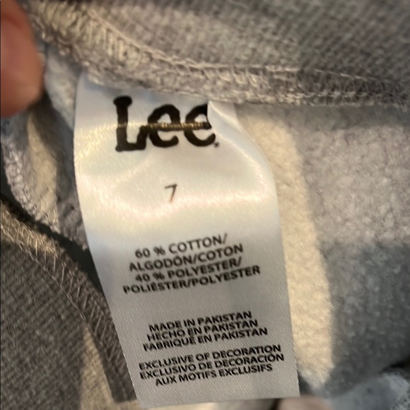 Lee Kids Grey Sweatpants - Picture 3 of 5